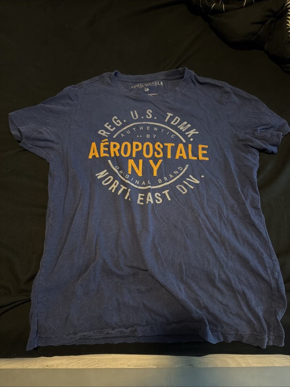 Aeropostale Original Brand 87 North East Div Graphic Tee